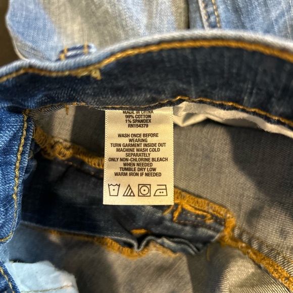 Aeropostale Men's Light Blue Distressed Skinny Jeans - Picture 9 of 9